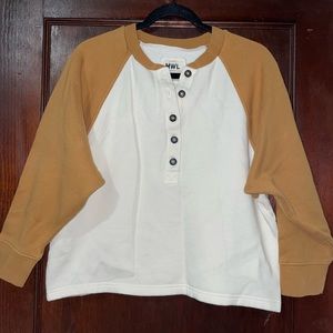 MOVING SALE! Madewell henley sweatshirt